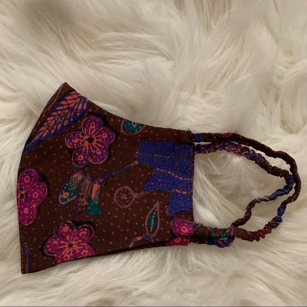 Ulla Johnson Multicolor Face Mask One Size